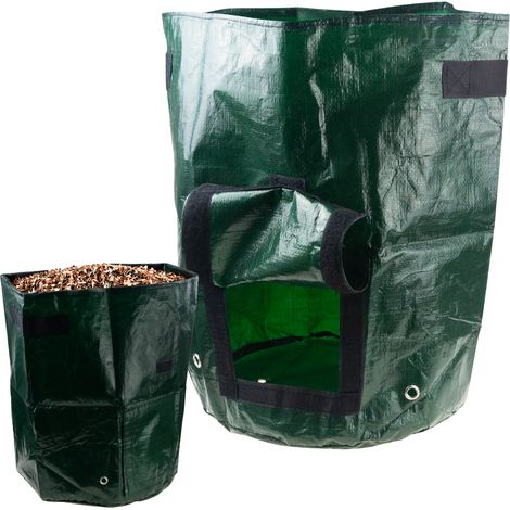 Bolsa de jardín para compost de residuos de plantación con asa TG63741 35x45 cm (1/5)