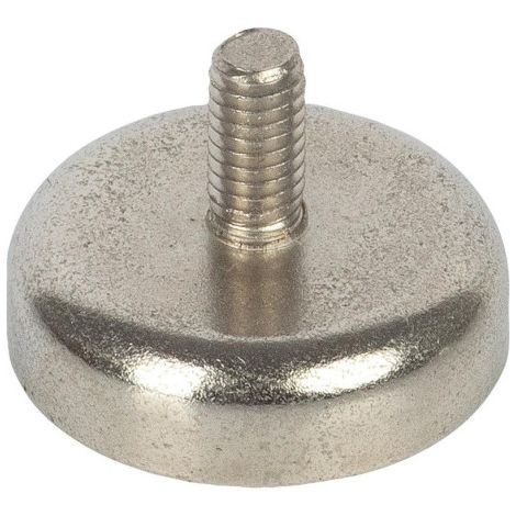 Aimant en pot Neo.Ø20.H14. avec vis M4.sil Contenu : 1 (1/3)