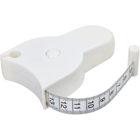 QORVA-Blanc - 1 ruban à mesurer pour mesurer le tour de taille, pratique pour les régimes amaigrissants