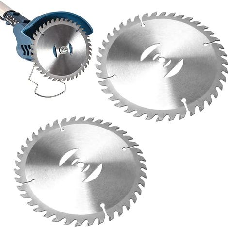 2 Pièces Lame Dents Pour Débrousailleuse,Lame Coupe Bordure sans Fil Lame Debroussailleuse Electrique sans Fil, Lame Debrouissalleuses (1/5)