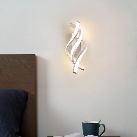 Moderne 16-W-LED-Wandleuchte aus Acryl für den Innenbereich, geeignet für Wohnzimmer, Schlafzimmer, Flur und Treppenhaus. (1/4)
