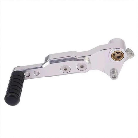 Palanca de cambio de marchas de motocicleta de aluminio CNC ajustable y alargada, accesorios de pedal de cambio de marchas aptos para B (1/5)