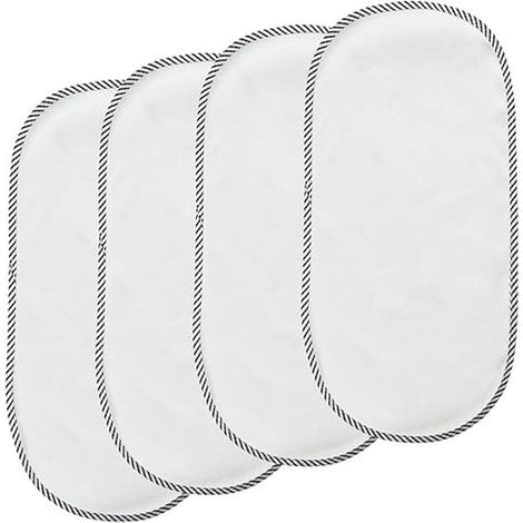 Fasciatoio, set da 4 pezzi, fasciatoio 60 x 30 cm, fasciatoio portatile, pieghevole, lavabile, riutilizzabile e lavabile, cuscino fasciatoio per (1/5)