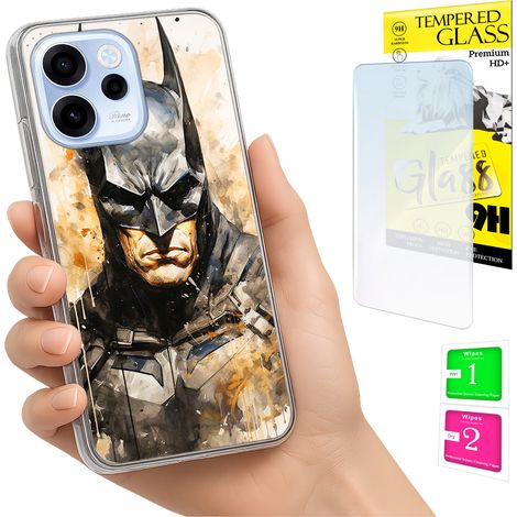 Funda para Oppo Reno 15F / 15F FS con cubierta para foto, tapa trasera y cristal 9H. (1/5)
