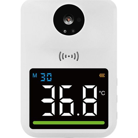 Berührungsloses Infrarot-Thermometer, Temperaturpistole, Winter, HD-Bildschirm, 50 Datenpunkte