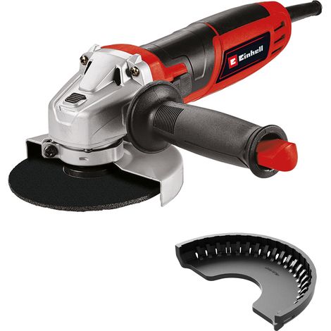 Einhell Winkelschleifer TC-AG 115/750 (750 W, Scheibenschutz, Metallgetriebekopf, Wiederanlaufschutz, Zusatzhandgriff in 2 Positionen montierbar, Trennscheiben Ø 115 mm, Lieferung ohne Trennscheibe) (1/5)