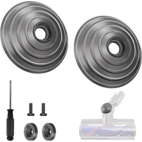 Ersatzkugelrad für Dyson Staubsaugerzubehör, passend für Dyson V8, V10, V11 und V15. Dyson Zubehör, rollbare Bodenbürste. Ersatzteil für Dyson Ersatzteile.