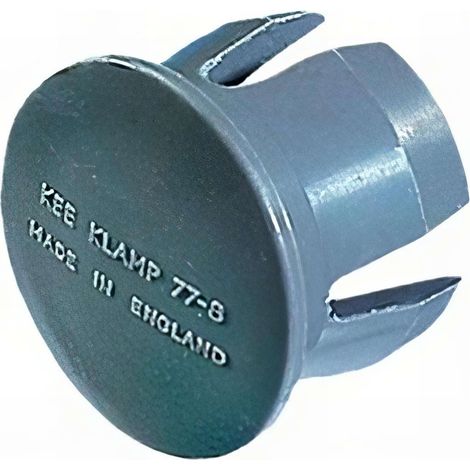 Bouchon KEE KLAMP 77-9 de finition pour tubes D. 60,3 mm - Plastique - KEE77-9
