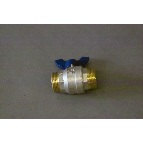 BRÖTJE Kugelhahn 1 Zoll blau PGM SPZ, 803229