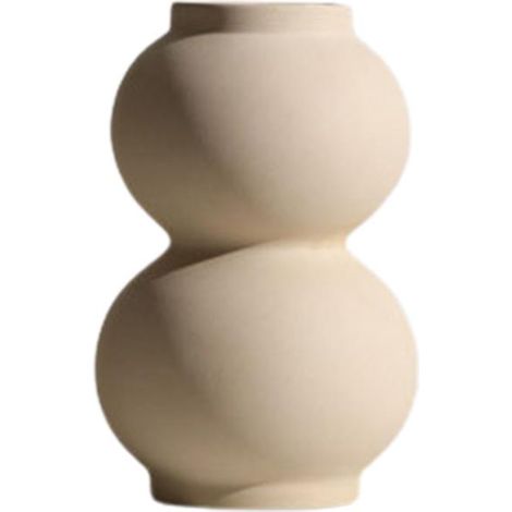 Nordic Minimalist Ceramic Vase Ornaments Dried Flower Arrangement Fabulous Decoration for Living Room TV Cabinet Desktop
