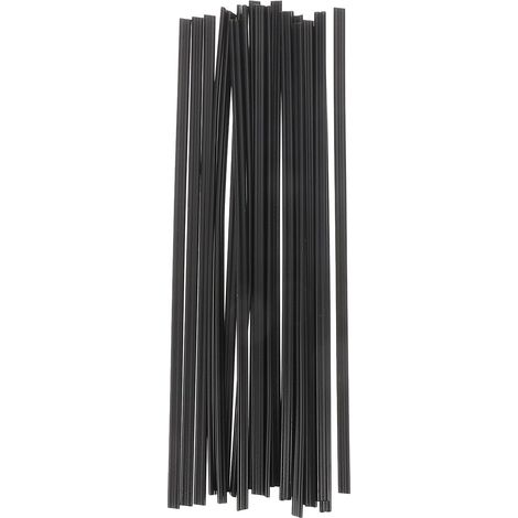 Kit de 20 Baguettes de Soudage Plastique Pp Noires pour Réparation Pare-chocs Voiture, Résistantes et Solide, pour Travaux de Réparation Automobile (1/5)