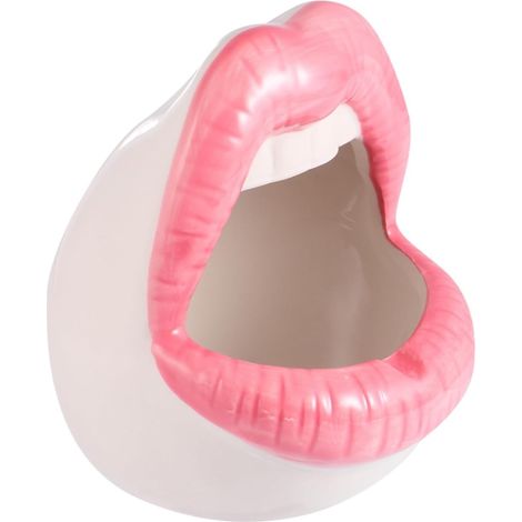 Cendrier Créatif Résistant Feu Odeur Rose en Céramique Motif Grosse pour Décoration de Fête ou Maison (1/5)