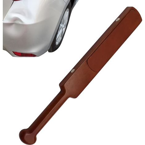 Marteau de carrosserie de voiture – Marteau en bois confortable avec poignée – Outil de réparation de bosses de carrosserie de voiture – Pour VTT, garage, mécanicien, porte, véhicule, moto, bateau (1/5)