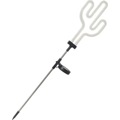 1pièce Lampe De Pelouse Solaire Forme De Cactus Décoration Extérieure Pour (1/5)