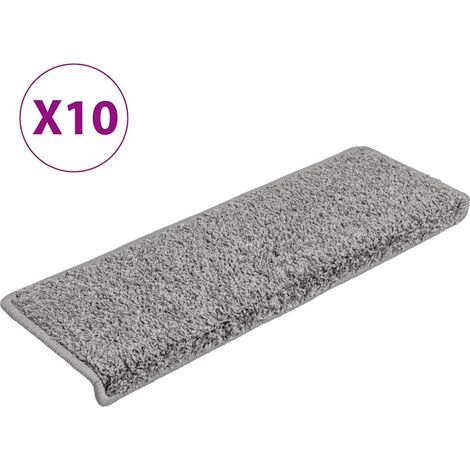 Maison Exclusive - Stufenmatten 10 Stk. 65x21x4 cm Grau Rechtecki (1/5)