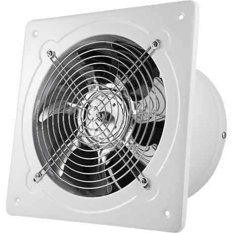 Ventilateur d'extraction silencieux - blanc 4 pouces, conforme aux normes CE européennes, noyau en cuivre spécial (1/5)