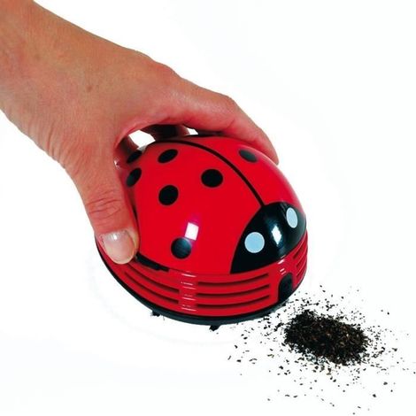 Aspirateur de Table Coccinelle - Xcool-art - Sans Fil - Faible Bruit - Portable (1/3)
