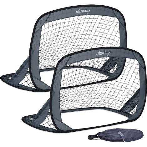 2x pop up football goals