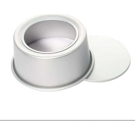 Moule à gâteau rond antiadhésif de 18 cm, moule à pain grillé, fournitures de cuisson instantanées au four pour la cuisson à domicile. (1/5)