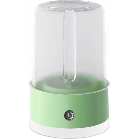 Mini vaso portátil para lavar ropa interior y calcetines, inalámbrico, recargable e impermeable, ideal para viajes, acampadas y viajes de negocios (verde). (1/5)