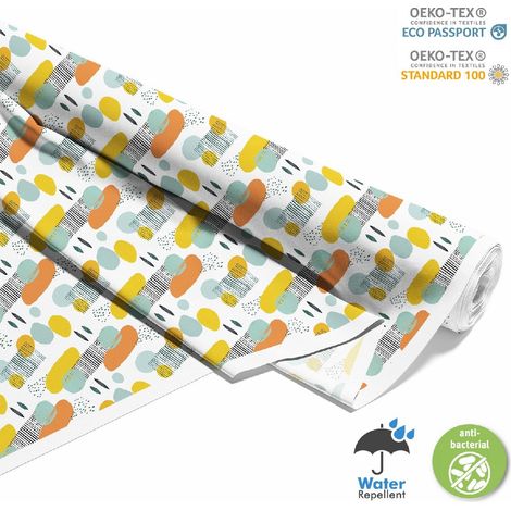 TESSUTI DECORATIVI PER ESTERNI OXFORD - motivo estivo  DX9166 (1/5)