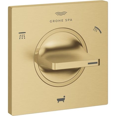 GROHE 3-Wege Umstellung Allure 195901, Fertigmontageset für 29 033, cool sunrise gebürstet (1/5)