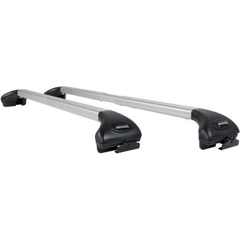 Barres de toit MENABO - Peugeot 5008 2021+ - Aluminium Gris - 1050 mm