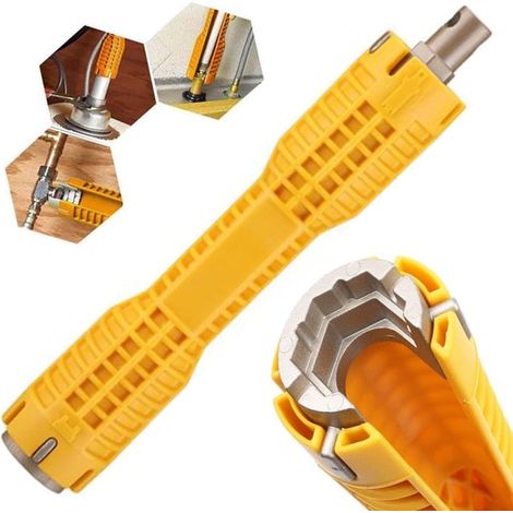 Outils de plomberie - Clé à douille pour plomberie - 20,5 mm / 23 mm / 27 mm (1/5)