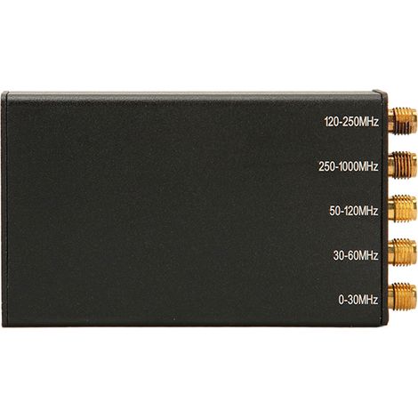 Récepteur radio SDR professionnel 10 kHz – 1 GHz 12 bits, prêt à l'emploi, récepteur de signal pleine bande (1/5)