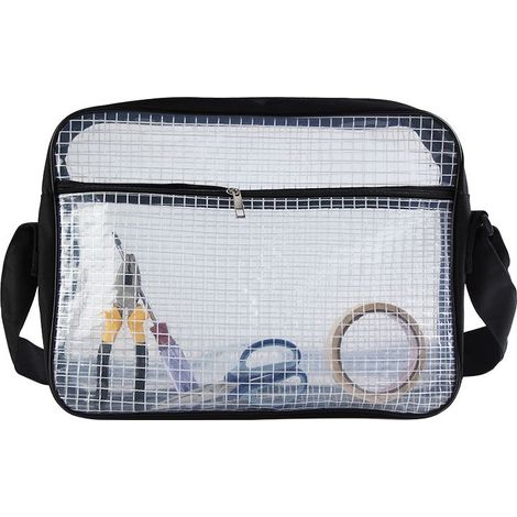 Sac de rangement PVC anti-poussière 14 pouces transparent antistatique pour atelier et outils (1/2)