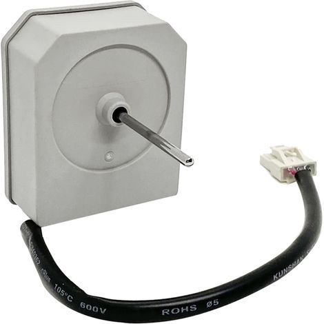 Moteur de ventilateur de réfrigérateur 12 V CC, 2 W, 2200 tr/min, rotation antihoraire. (1/2)