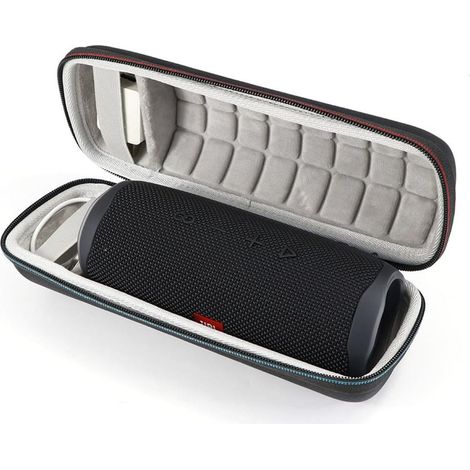 Étui de rangement pour enceinte JBL Flip5 / JBL CHARGE4 BT Soundbox, sac de voyage antichoc et étanche en EVA rigide (1/4)