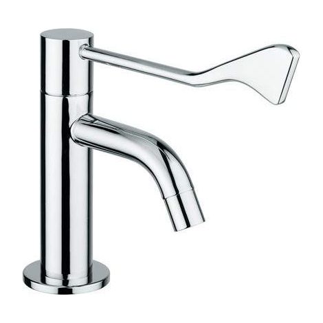 Rubinetto per lavabo minimale con leva clinica  Idral 02150  Cromato - Ottone (1/4)