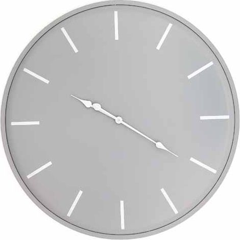 Karlsson Large Wall Clock - Metal - L5 x W80 x H80 cm - Grey