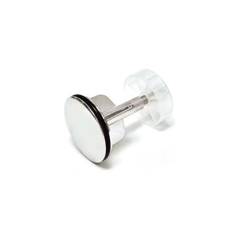 TAPPO SALTARELLO IN OTTONE CROMATO- - Ø mm.40 per lavabo - 5 pezzi AGLAIA