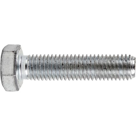 Vis boulon cofan din-933 c-10.9 m10x90 mm tête hexagonale filetage complet