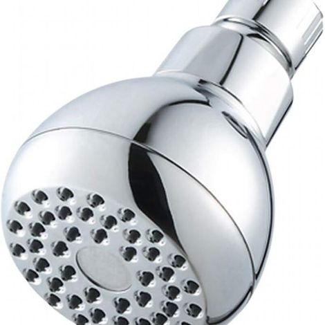 Nouveau petit pommeau de douche à surpression basse pression de 3 pouces, pommeau de douche de tête (buse en cuivre) (1/5)