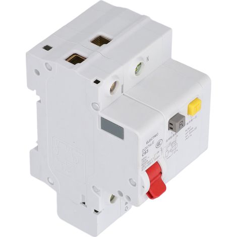 Disjoncteur miniature différentiel, montage sur rail DIN, 230 V, 63 A, monophasé + neutre, DZ47sLE C63 (1/5)