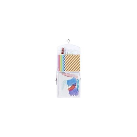articleWrapping Paper Storage, Wrapping Paper Organizer, Double Sided Wrap Holder, Hangable Wrap Storage, Craft Roll Organizer, Closet Door Wrap Organizer (1/5)