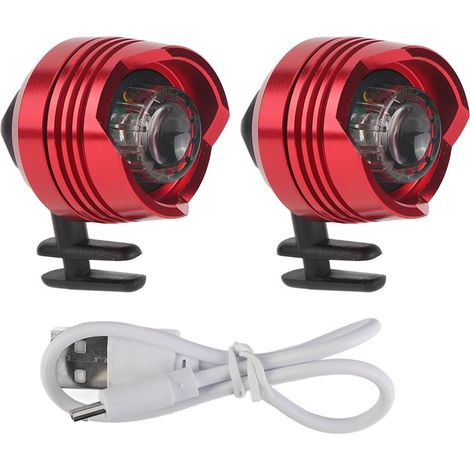 2er-Set kleine Schuhlichter zum Spazierengehen, Laufen und Campen – Originelles Geschenk – Rot (1/5)