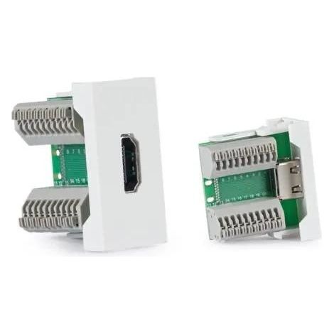 Fonestar WP-46H connecteur HDMI femelle noir compact