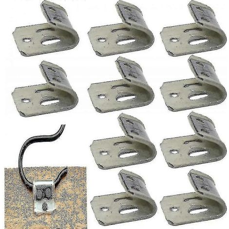 Lot de 20 clips pour ressorts de meubles rembourrés, compatibles avec la réparation des ressorts de chaises et de canapés, QNX-XN (1/5)