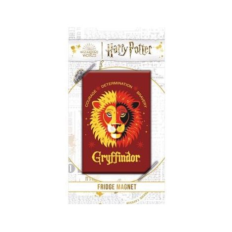 HARRY POTTER - SIGILS GRYFFONDOR - AIMANT 5X8CM PYRAMID MS65134