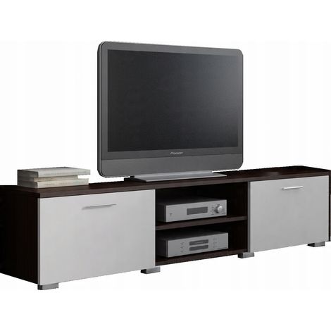 Moderno e bellissimo mobile porta TV 140 WENGE BIANCO (1/4)