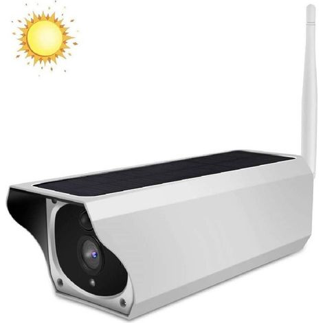 Trade Shop - Telecamera Wifi Per Esterni Con Pannello Solare Per Utilizzo Continuo Cw489 - (1/5)