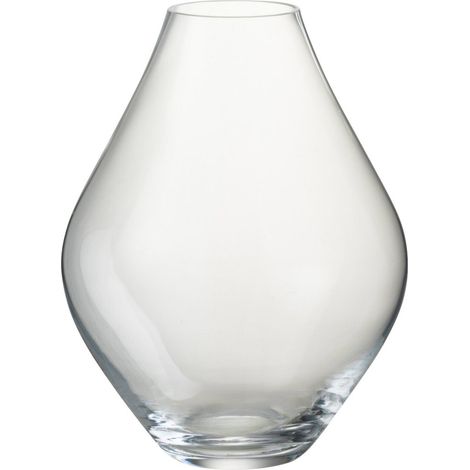 Vase en verre transparent large - transparent (1/3)