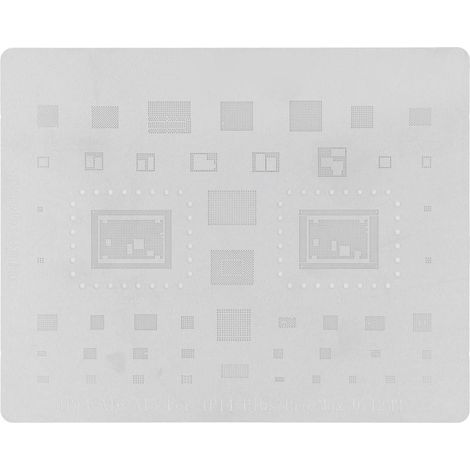 Pochoir de reballage BGA, bonne Dissipation de la chaleur, positionnement précis, modèle de plantation en étain en acier inoxydable pour IOS 14 pour A16 A15 (1/4)