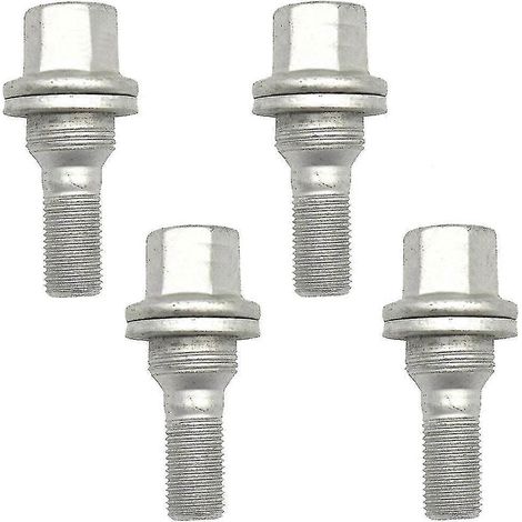 Stück 17 mm Radmuttern/Radbolzen mit flachem Sitz für Peugeot 206 308 3008 207