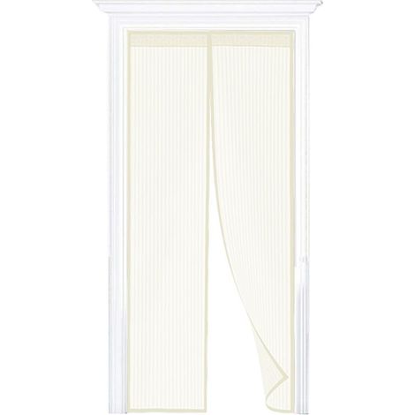 Moustiquaire Se ferme automatiquement magnétique pour porte d'entrée et fenêtres anti-insectes moustiques Protection anti-mouches (1/5)