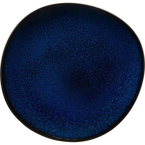Plato de ensalada Lave bleu (azul) Similar a Villeroy & Boch (1/4)